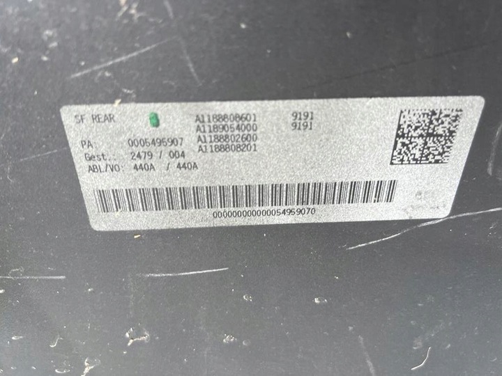 фото №6, Бампер зад задній mercedes cla w118 118 19-