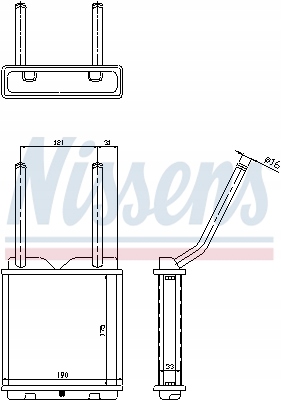 фото №11, Отопитель opel astra f astra f 91- , vectra a 88