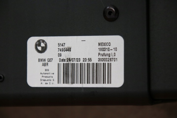 фото №8, Bmw x7 g07 ролета багажника зад задняя чёрная 7490440