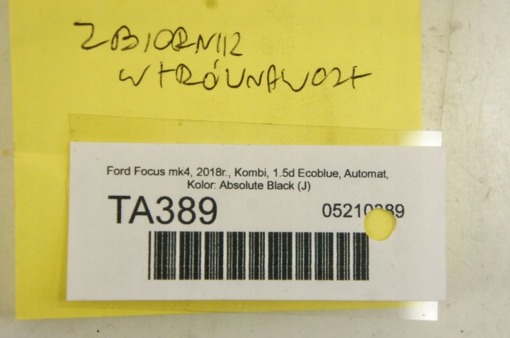 фото №6, Ta389 ford focus mk4 1.5d бачок расширительный (бачок охлаждающей жидкости)