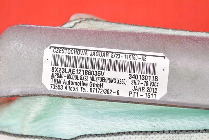фото №5, Подушка безопасности подушка безопасности шторка левая 8x23-14k160-ae jaguar xf x250 11-15