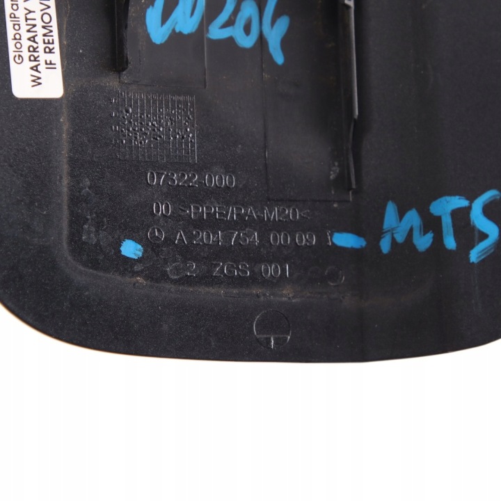 фото №9, Mercedes w204 захист кришки заливання пального magnetite чорний - 183 a2047540009