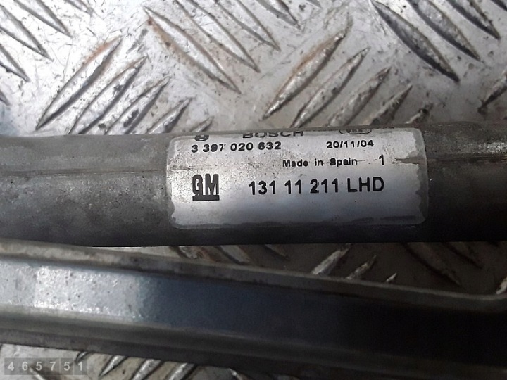 фото №8, 2006 opel astra механізм склоочисника 0390241538 13111211