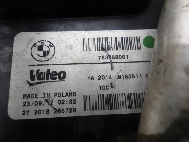 фото №5, Bmw 5 f10 550i 4.4 n63 теплообменник тепло радиатор масла 7638580 oem номер