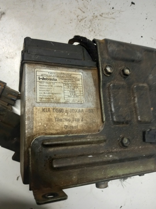 фото №4, Вебасто обігрів стояночний kia sorento 2.5 crdi