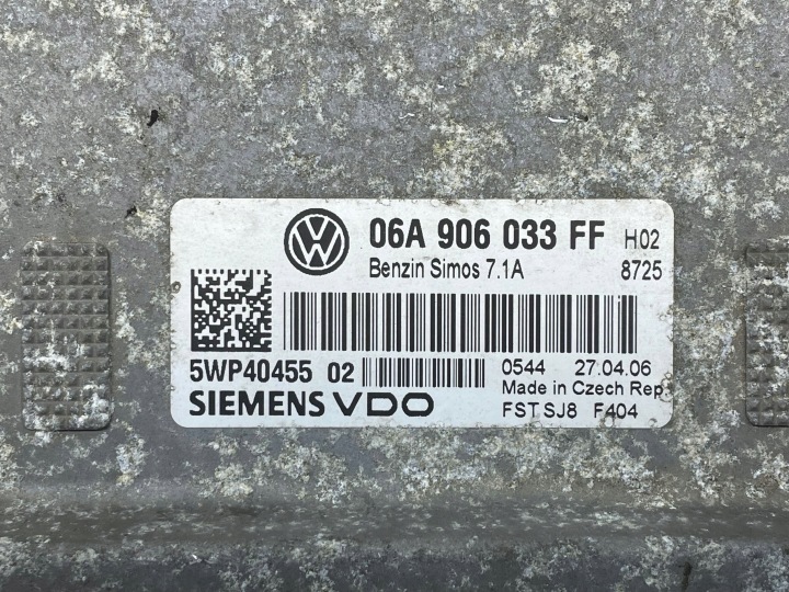 фото №8, Seat leon 1p 2006 блок управления  / модуль ecu 06a906033ff