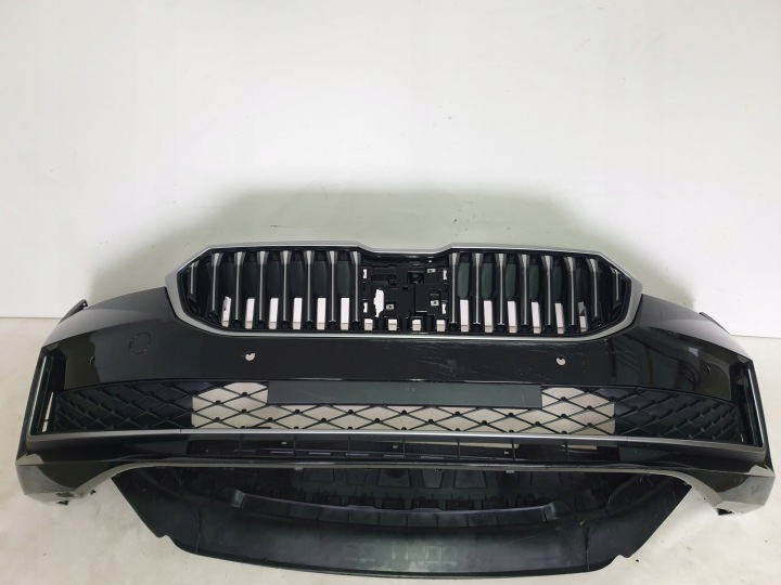 фото №6, Skoda superb iv 3p0 23- бампер перед передній 4 x pdc плита 3p0807221