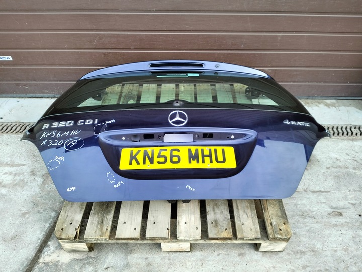 фото №11, Кришка скло зад mercedes r 251 w251 amg роки 2005-2010