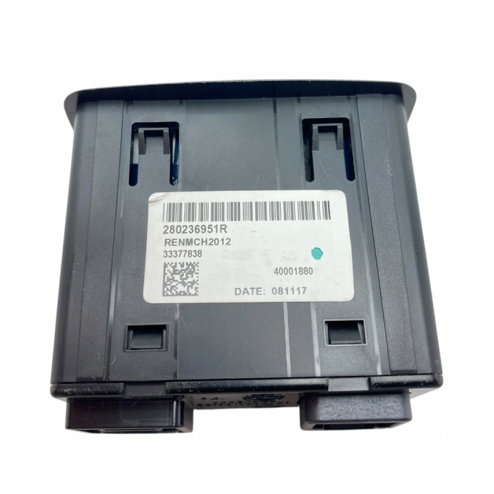 фото №13, З'єднувач гніздо usb aux sd renault clio iv captur i kangoo ii twingo iii zoe