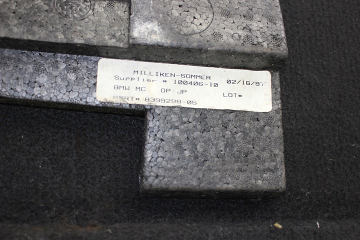 фото №9, Шумоизоляция багажника bmw z3 e36