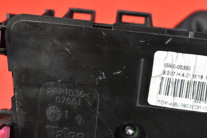 фото №11, Панель керування повітропровід клімат 55900-05320 toyota avensis 3 iii t27 09-11