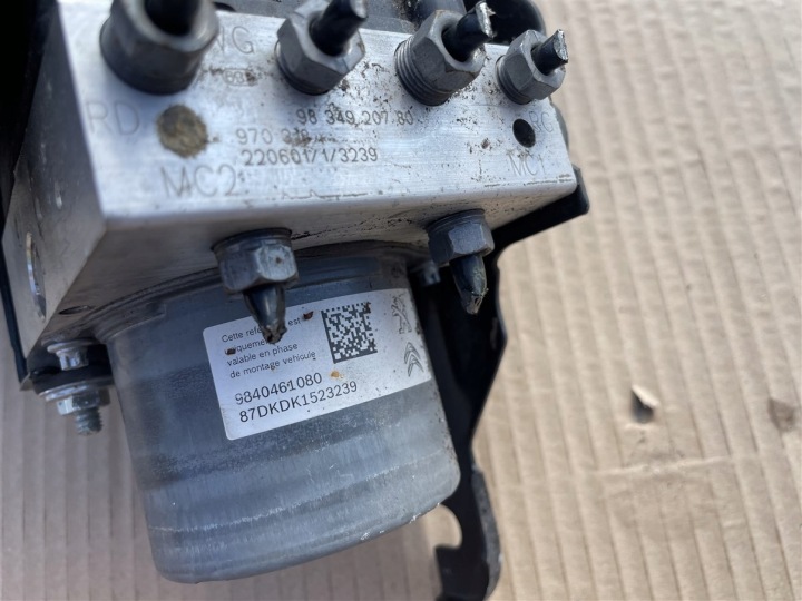фото №5, Насос модуль керування abs esp 9840461080 9834920780 peugeot expert iii 3 jumpy