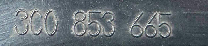 фото №8, Volkswagen passat b6 05-10 решётка бампера перед левая 3c0853665