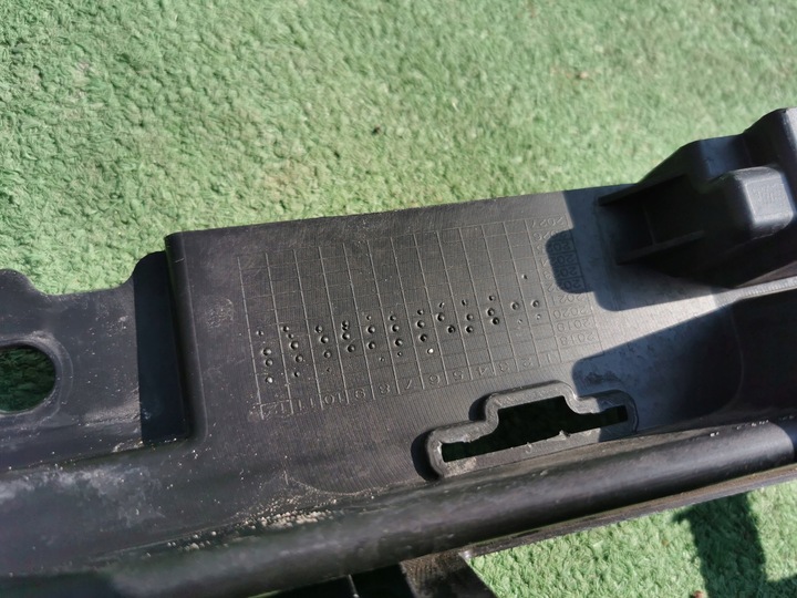 фото №13, Renault koleos ii рестайлінг 19- спойлер накладка бампера перед передньої