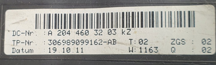 фото №6, Кермо mercedes glk x204 a2044603203