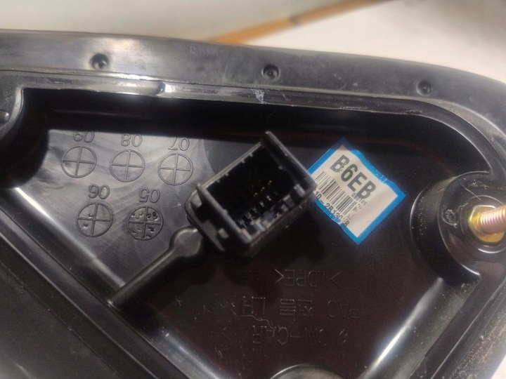 фото №8, Дзеркало лівий перед 5 контактів eb hyundai santa fe ii 87610-2b130eb