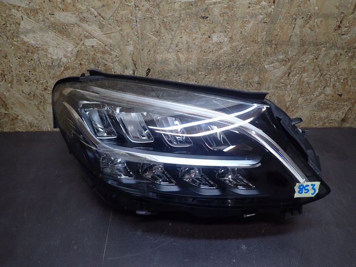 фото №1, Лампа перед правая c класс w205 рестайлинг полный led lhp
