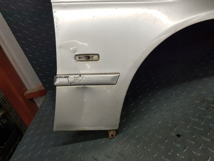 фото №7, Крило праве перед титан срібло bmw e39