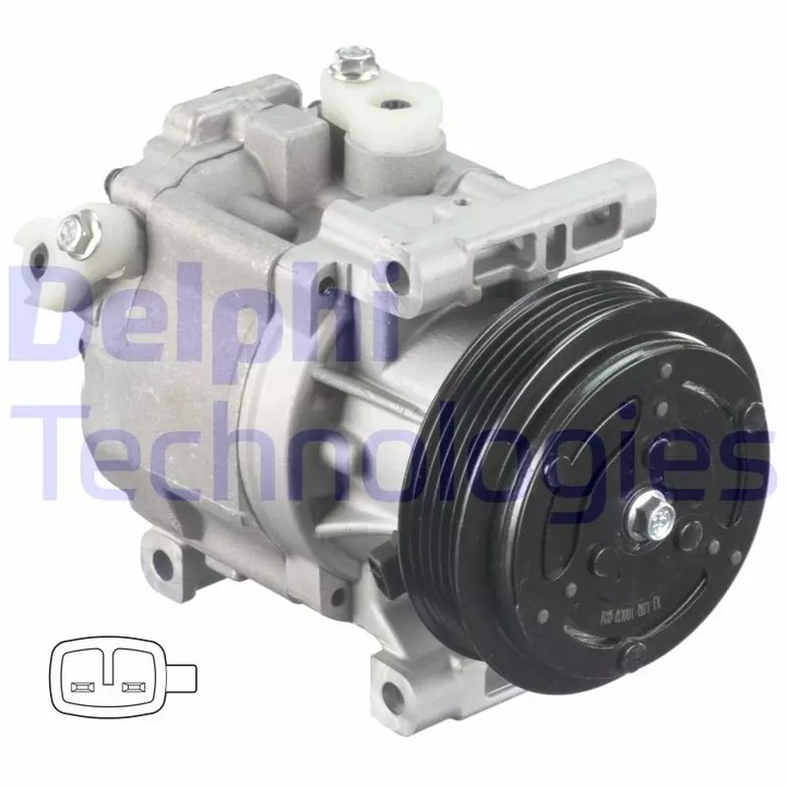 фото №8, Компресор кондиціонера fiat punto, palio, fiorino,