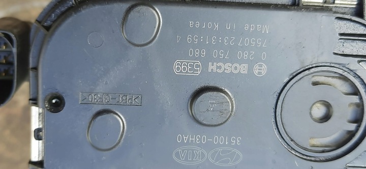 фото №5, Дросельна заслінка 1.6gdi phev гібрид kia niro i 3510003ha0 0280750680