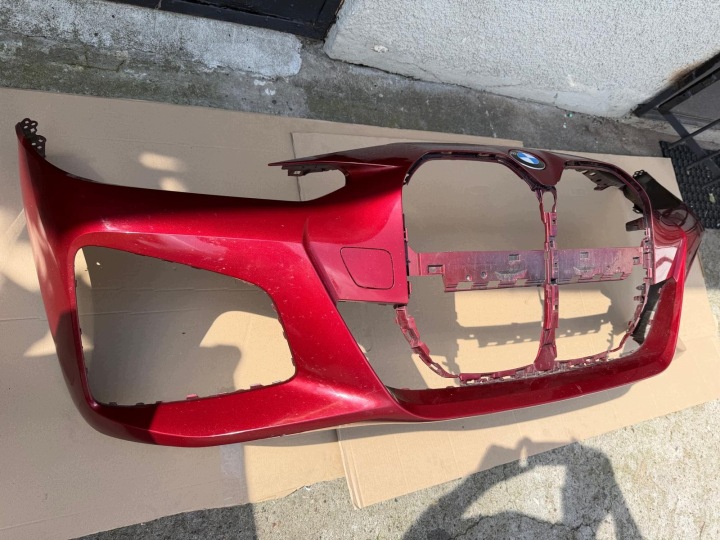 фото №7, Bmw 4 i4 g26 m набор бампер перед цвет c68 dragon red w цвет 8738590