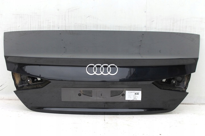 фото №8, Audi a5 cabrio f5 8w ly9t зад бампер задний+ крышка багажника f5 ly9t - чёрный