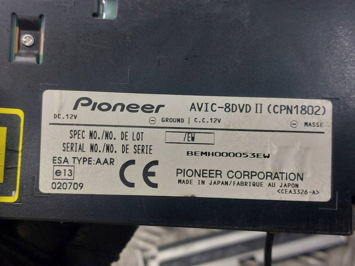 фото №13, Радио проигрыватель pioneer avx-7300 pioneer deh-p40mp pioneer avic-8dvd