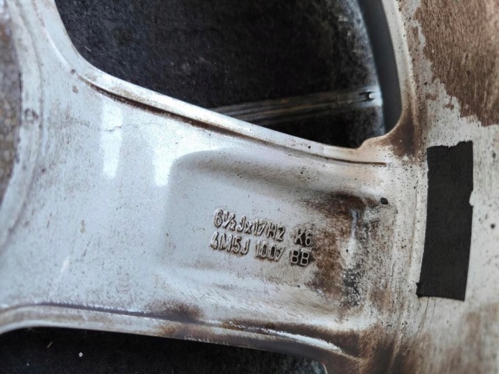 фото №12, Алюминиевые диски oem номер 5x108 17" ford c-s-max mondeo focus kuga volvo v40 60 renault