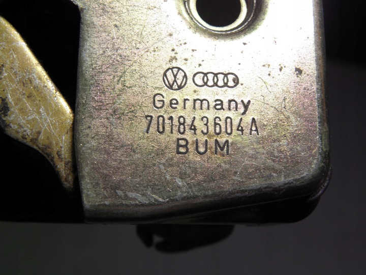 фото №3, Vw t4 caravelle // замок дверь сдвижных правых 701843604a