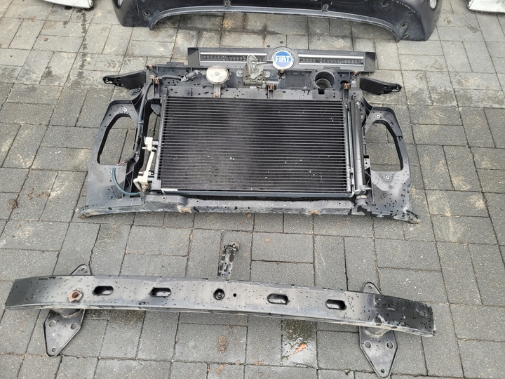 фото №8, Fiat panda ii 1.2 2004r набор капот бампер лампы европа цвет 632 кондиционер