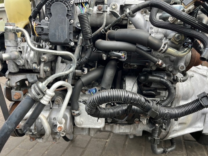фото №9, Двигатель комплектный 4n15 mitsubishi l200 v 2.4 дизель с прямым впрыском