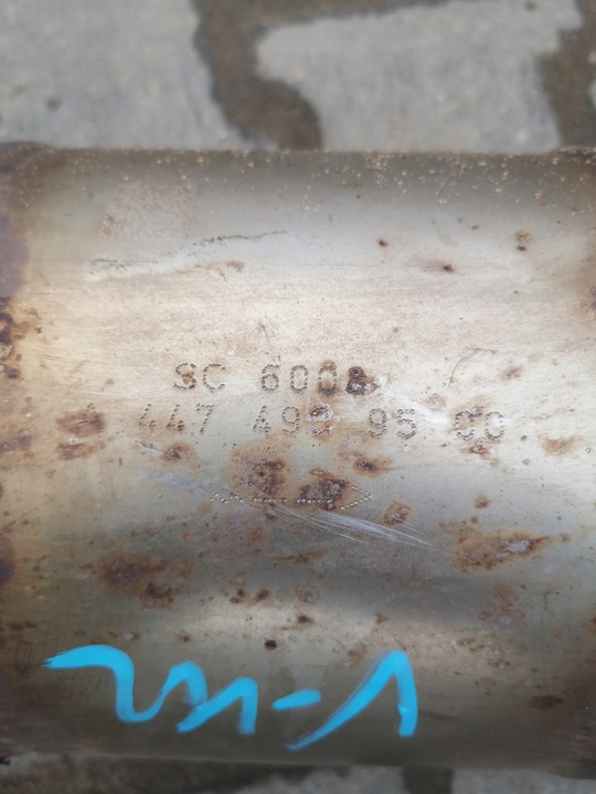 фото №13, Mercedes v-klasa vito w447 глушитель комплектный катализатор a4474902701