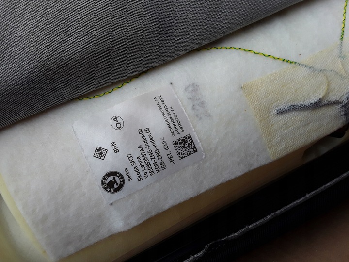 фото №8, Спинка коврик нагревательная правые skoda octavia iii рестайлинг 2017 5e0963557aa