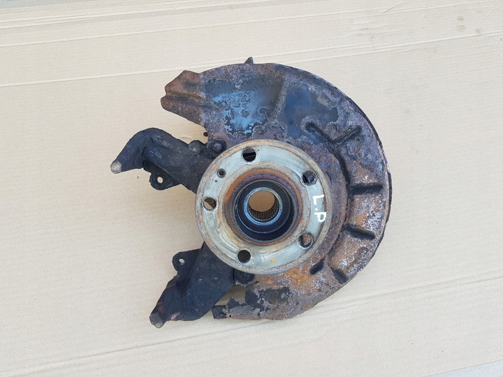 фото №1, Поворотна опора + ступиця + датчик лівий перед / audi a2 1.2 1.4 1.6 / справна