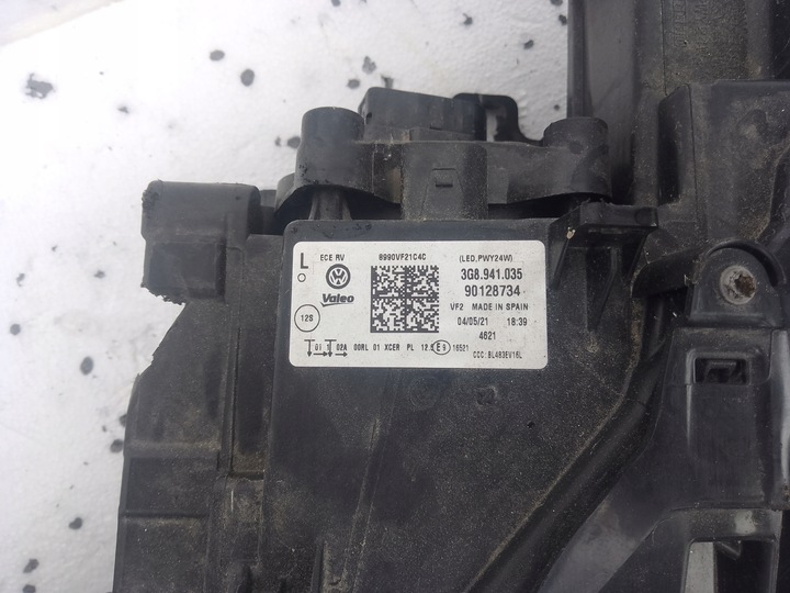 фото №6, Vw arteon лампа левая фара полный led 3g8941035