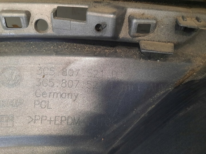 фото №16, Volkswagen passat b8 14-22 бампер зад задній