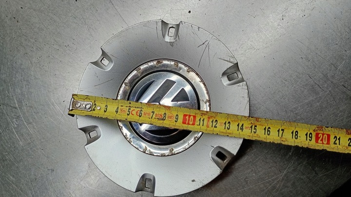 фото №11, Ковпачки алюмінієвий диск vw оригінальний номер 3c0601149q vw 145mm
