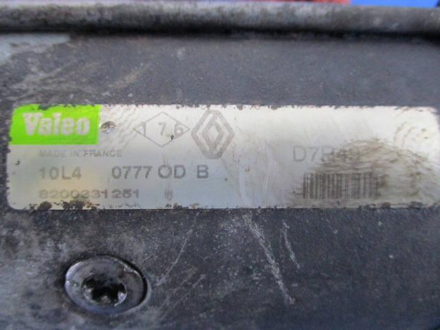 фото №5, Renault espace 1.9dci стартер 8200231251 тест