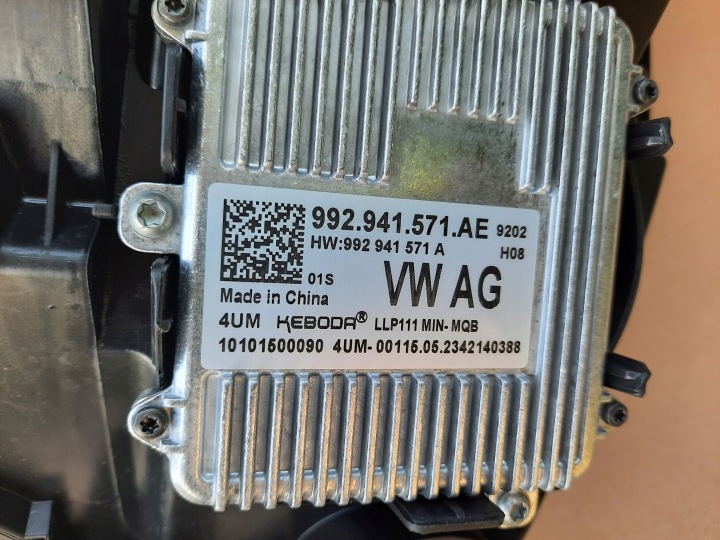 фото №12, Фара передня vw t6 рестайлінг t61 7l1 повний led