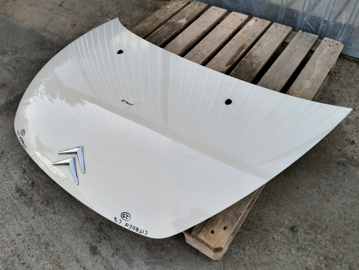фото №8, Капот кришка двигуна citroen c3 pluriel cabrio роки 2003-2010 колір kdcb