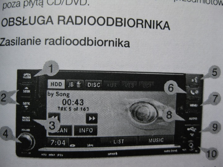 фото №11, Chrysler інструкція керування радіо навігації jeep