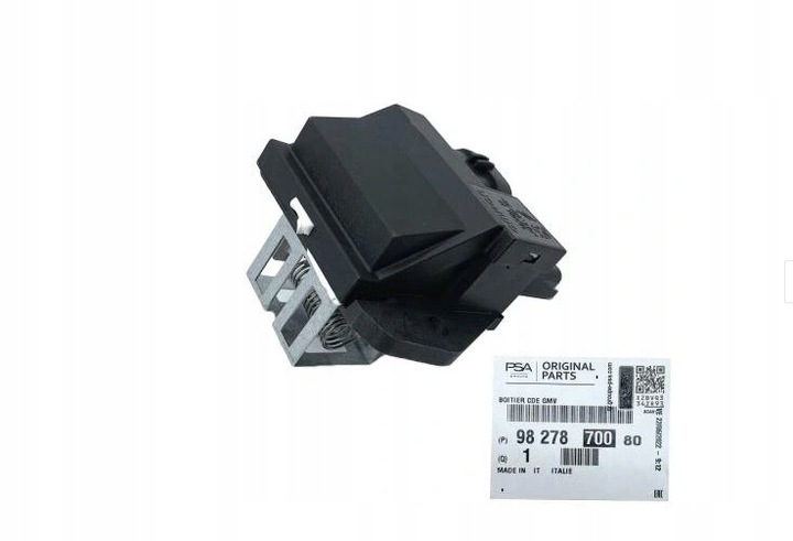 фото №1, Резистор вентилятора резистор peugeot citroen оригінальний номер