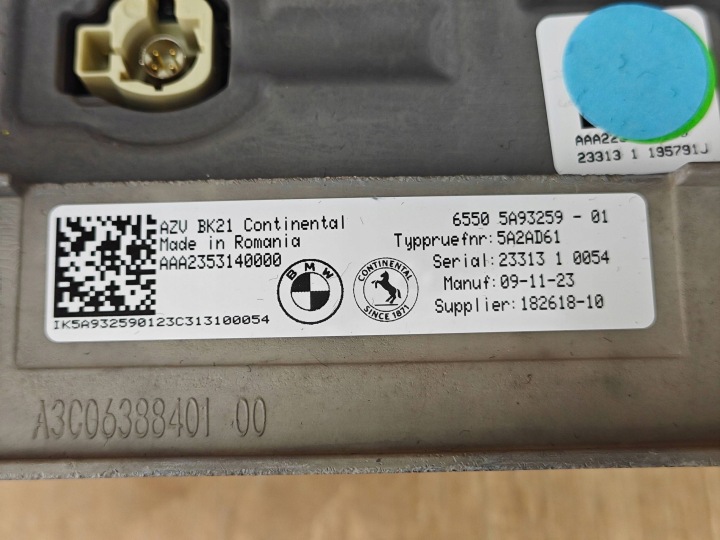 фото №12, Org спідометр  екран дисплей монітор bmw x5 g05 lci g06 g07 5a93259 9km