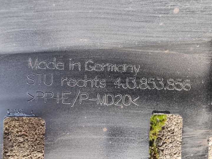 фото №8, Audi e-tron gt 4j3 поріг планка порогова права 4j3853856