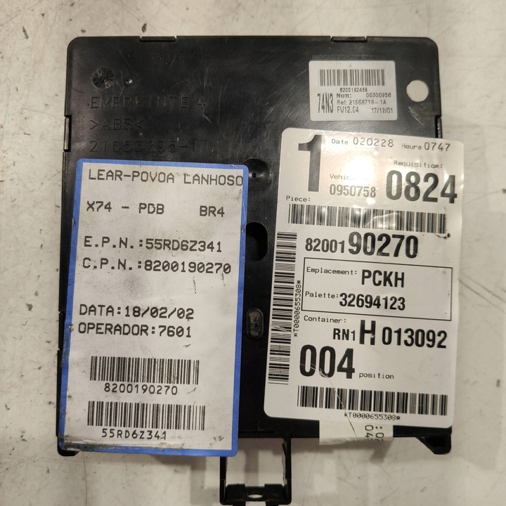 фото №1, Renault laguna ii 2005 модуль / блок управления комфорта