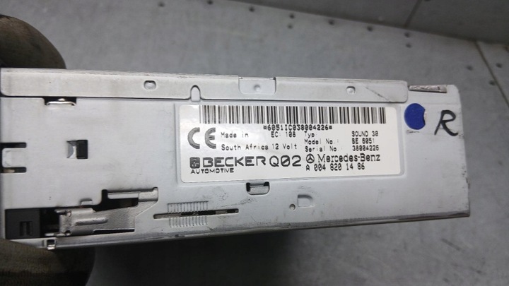 фото №5, Mercedes vaneo w414 радио 0048201486