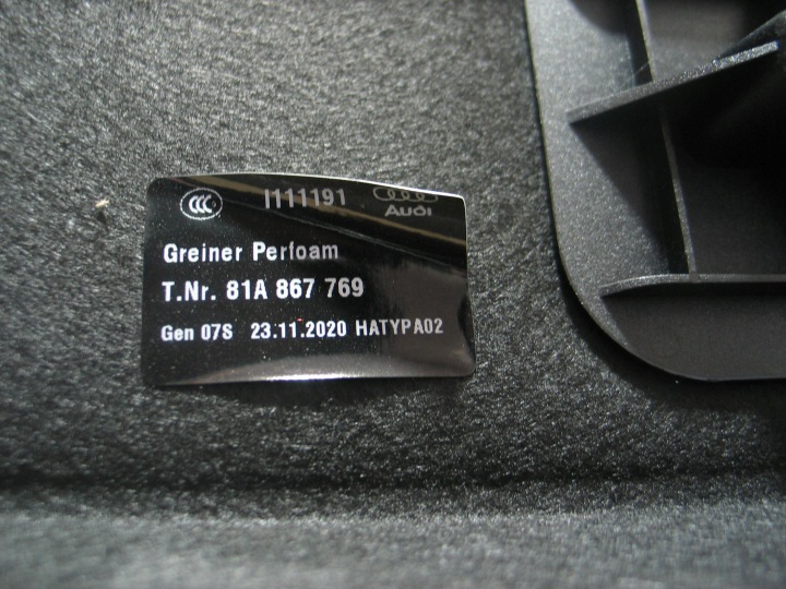 фото №11, Полка багажника audi q2 16r- 81a867769 оригінал