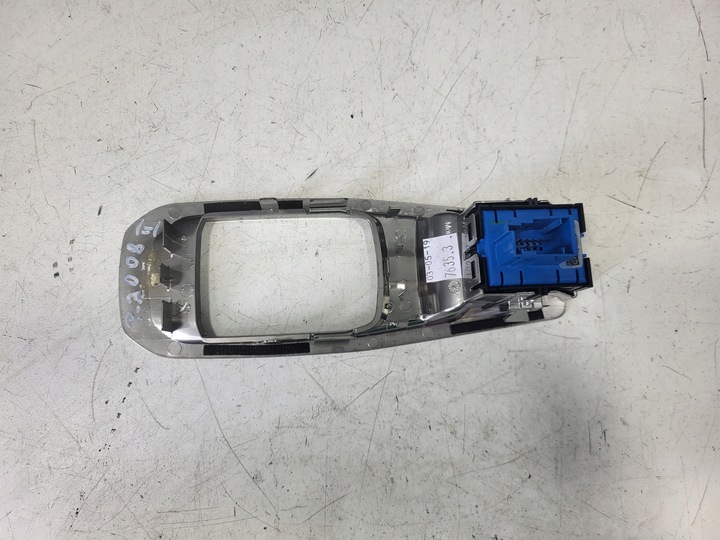 фото №5, Peugeot 3008 ii рамка тунелю перемикач гальма ручного 9810593577