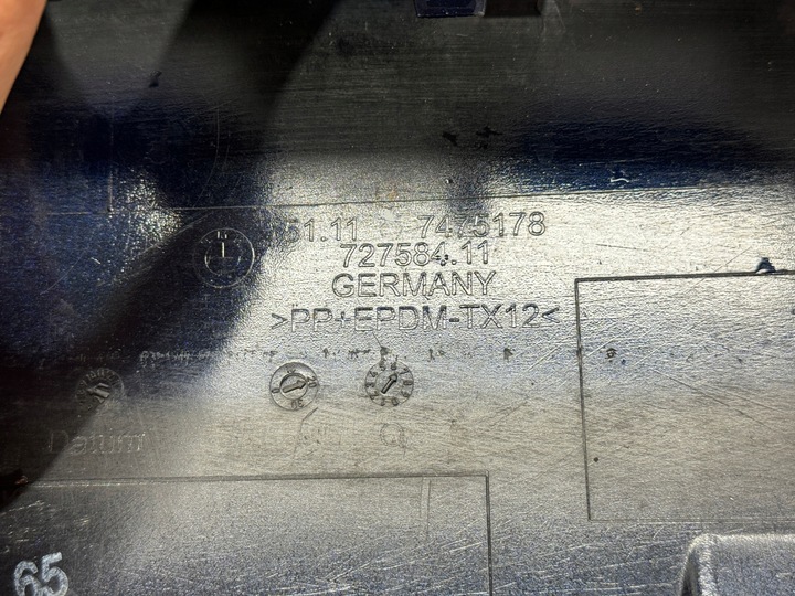 фото №9, Bmw seria 7 g11 g12 lci рестайлінг бампер перед переднє