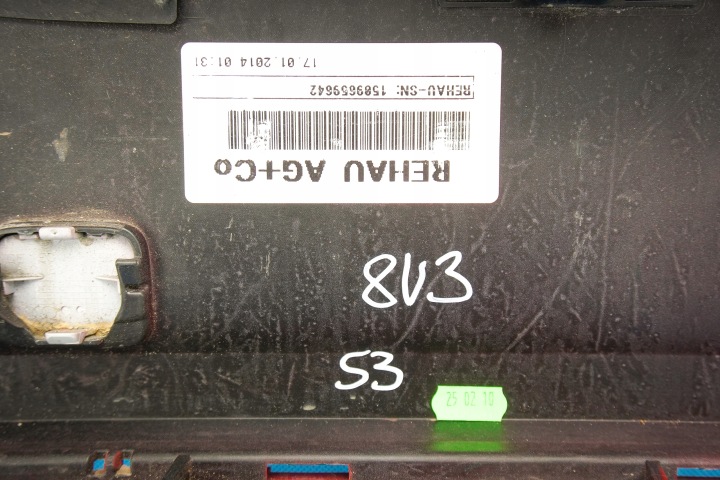 фото №11, Бампер задний обшивка оболочка pdcx6 audi s3 8v lz3m 2013-16 8v3807067e